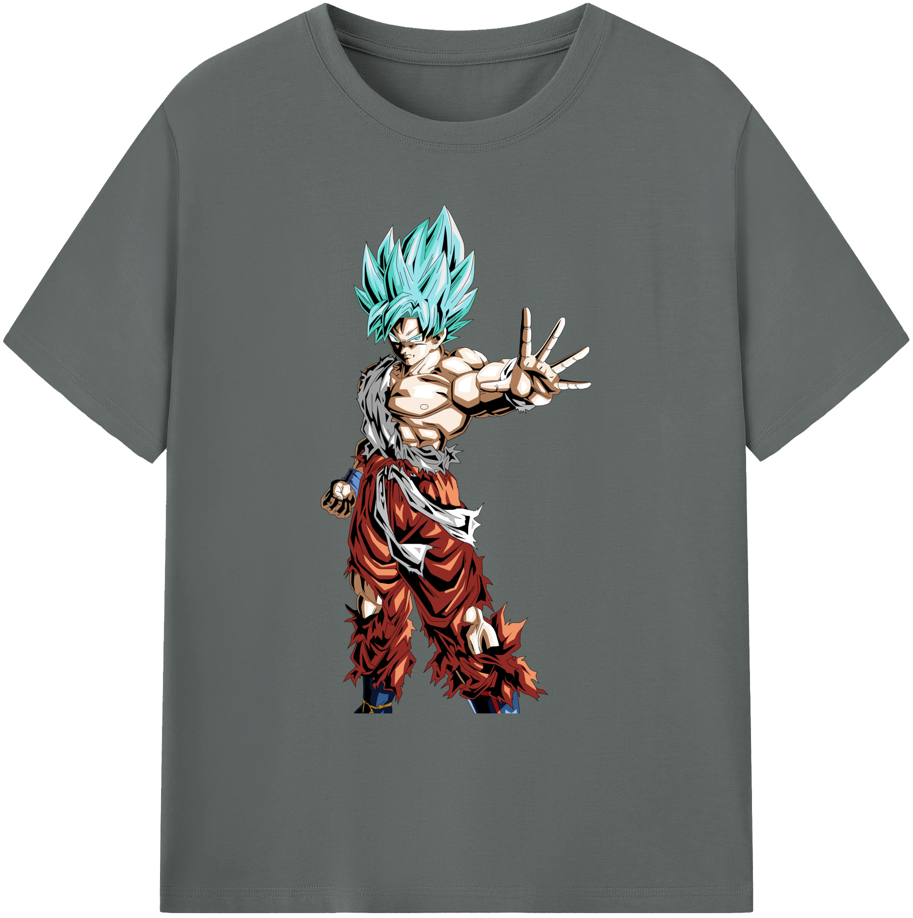 （画像用） ドラゴンボール 孫悟空（そん ごくう）Son Goku カカロット DRAGON BALL Kakarotto 綿100％ メンズ半袖Tシャツ｜肌触りやわらか＆通気性